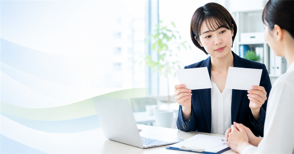 20代の転職エージェント選びを整理する20代会社員のイメージ
