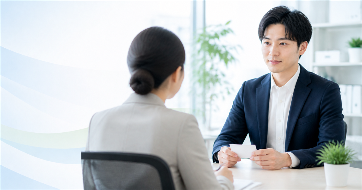 第二新卒の退職理由を整理する20代会社員のイメージ