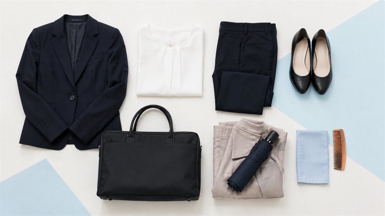 看護師の転職面接の服装と身だしなみ7項目を確認する持ち物